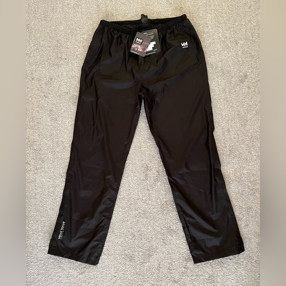 NWT Helly Hansen Mens Large and 2X Workwear Black Joggers